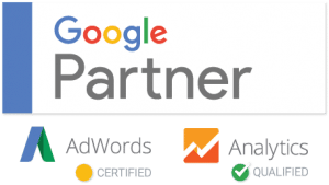 Digimarketing.dk er certificeret Google partner og det er vi stolte af.